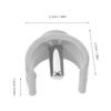 NOLITOY 20-Piece C-Shaped Clips for Folding Rollator Tubes view 2