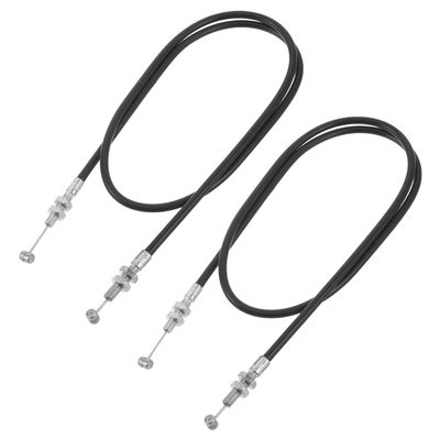 Homoyoyo 2-Piece Replacement Cables for Salon Chairs, 85 cm Flexible Pull Cables for Hydraulic Adjustment, Universal Hydraulic Accessories for Salon and Recliner Chairs
