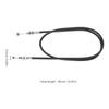 Homoyoyo 2-Piece Replacement Cables for Salon Chairs, 85 cm Flexible Pull Cables for Hydraulic Adjustment, Universal Hydraulic Accessories for Salon and Recliner Chairs view 2