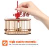 YARNOW Portable Wooden Grasshopper Cage view 4