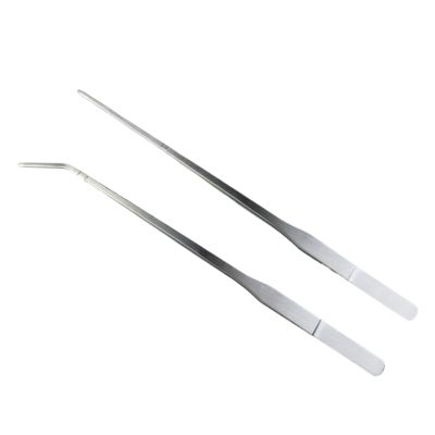 Long Aquarium Tweezers - Stainless Steel Feeding Tool for Reptiles