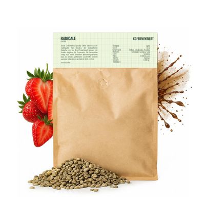 1 kg Strawberry Co-Fermented Specialty Green Coffee from Sumatra