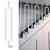 Adjustable Metal Stair Railing for Level and Sloped Stairs, Fall-Protection Safety Post view 1