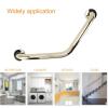 17-Inch Shower Grab Bar, Gold Stainless Steel view 3