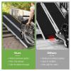 Foldable Portable Aluminum Wheelchair Ramp with Non-Slip Threshold, 272 kg Capacity view 2