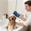 Dog Bath Brush Massage Glove view 2
