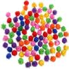 BFZOO Colorful Mini Tinsel Balls - 100 Pack view 1