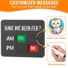 Dog Fed Sign - Prevent Overfeeding Chart view 3