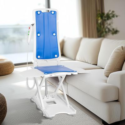 Folding, Height-Adjustable Electric Lift Chair for Seniors