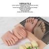 Realistic Silicone Foot Model for Nail Art & Pedicure Training, Half Practice Foot with Natural Toes (Right) view 4