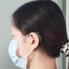 Saluaqui Silicone Mask Strap Extenders, Reusable Ear Savers for Pressure Relief, Soft Comfortable Design, Long-Lasting Wear (BLACK) view 3