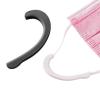 Saluaqui Silicone Mask Strap Extenders, Reusable Ear Savers for Pressure Relief, Soft Comfortable Design, Long-Lasting Wear (BLACK) view 4