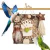 15 cm Bird Chew Toy - Durable Paper and Wood view 3