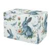 RPLIFE Dog Crate Cover with Cute Rabbit Pattern, Mesh Windows, XL view 1