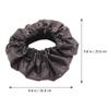 HOODANCOS Stroller Wheel Covers, Dirt-Resistant, Portable, 2-Piece Oxford Fabric, Black, Random Color view 2