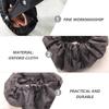 HOODANCOS Stroller Wheel Covers, Dirt-Resistant, Portable, 2-Piece Oxford Fabric, Black, Random Color view 4