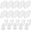 30PCS Adjustable Aquarium Bottom Filter Plate Holder (White) view 1