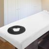 Black Silicone Face Massage Cushion for Spas and Massage Tables view 3