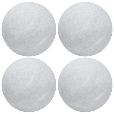 4 Reusable Natural Marble Ice Stones for Christmas Gifts