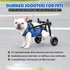 Adjustable Dog Wheelchair for Hind Legs, Mobility Cart for Small Dogs and Cats view 4