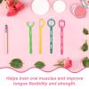 KAILIKETIY 4-Piece Tongue Training Device for Oral Muscle Rehabilitation, Lightweight Jaw and Tongue Trainer for Women view 3