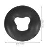 BCOATH O-Shape Silicone Facial Massage Cushion, Black view 2