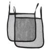 2-Piece Black Polyester Stroller Hanging Bag Organizer view 1