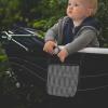 2-Piece Black Polyester Stroller Hanging Bag Organizer view 3