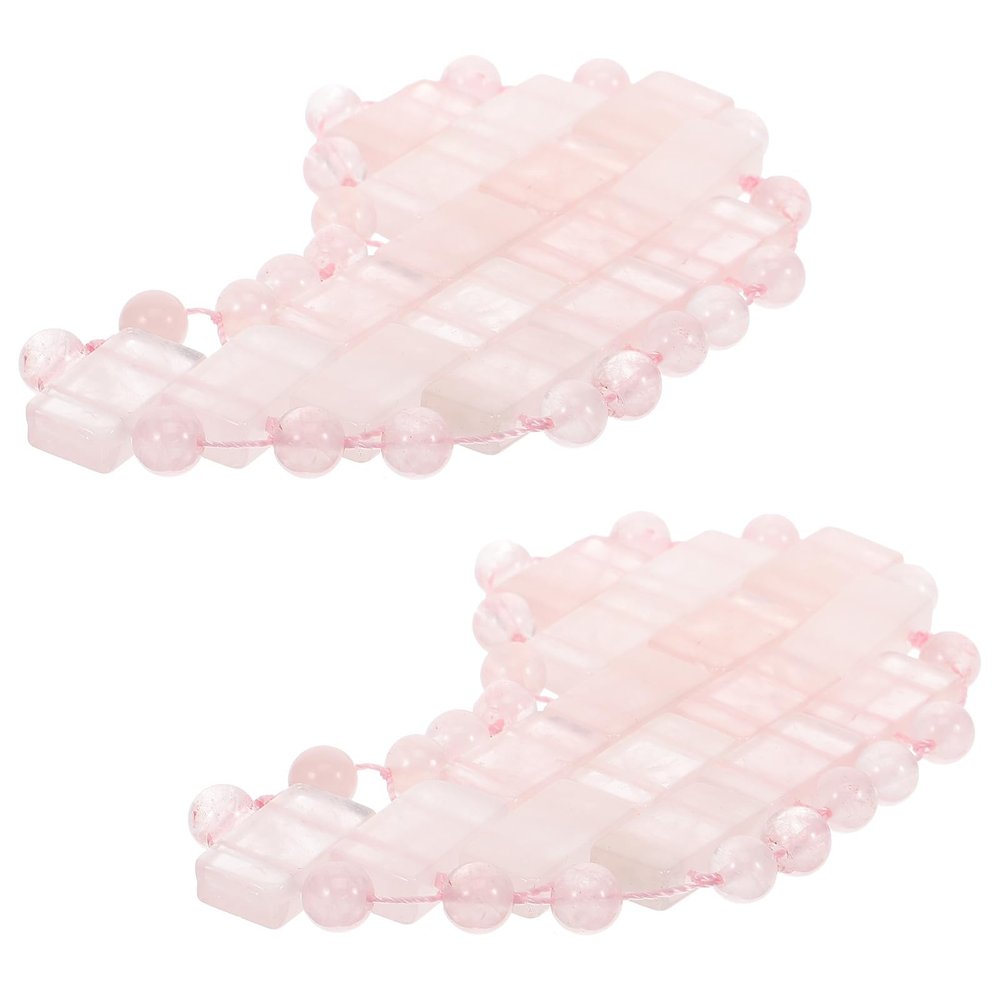 2 Jade Eye Masks for Sleep, Moon-Shaped Relaxation