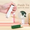 Portable Floss Dispenser with 100 Dental Floss Picks, Refillable Automatic Travel Organizer, Green view 3