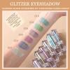 EONFAVE Chameleon Liquid Metallic Eyeshadow, Green, Shade 06 White view 3