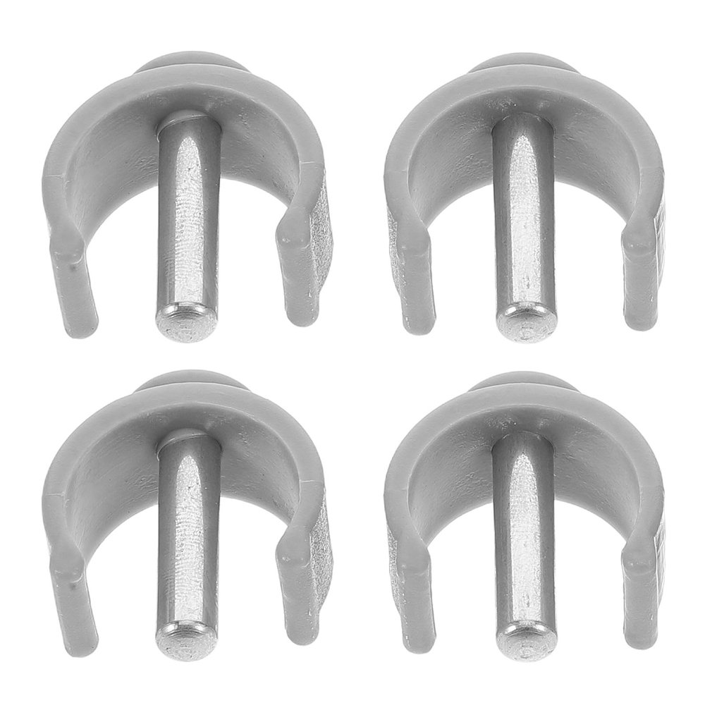 iplusmile ABS and Steel C-Shaped Clamps for Walking Aids, 4-Piece Set
