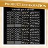 Zosutetoxo French Tip Nail Stickers, Self-Adhesive Gold and Silver Nail Art Decals view 2