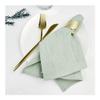 4 x 30 x 45 cm Wedding Cloth Napkins, Sage Green view 4