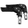 Folding Handle Grips for Wheelchairs, 22 mm, 1 Pair, Plastic and Metal view 1