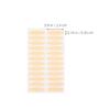 OATIPHO 160-Piece Self-Adhesive Double Eyelid Tape Strips, Invisible, Sweat-Resistant, Olive-Shaped and Round, for Hooded Eyelids view 2