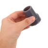 GARVALON 12-Piece Rubber Tips for Walking Sticks, Black view 4
