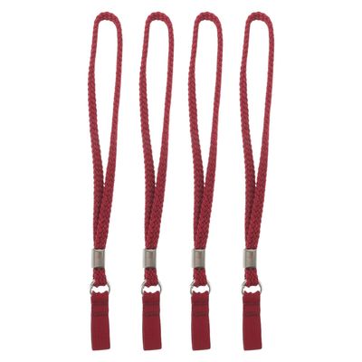 Healeved 4-Piece Adjustable Walking Cane Wrist Straps, Non-Slip Nylon Bands for Trekking Poles and Crutches