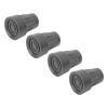 Cryfokt Rubber Crutch Tips, 4-Pack Replacement Tips for Forearm Crutches view 1