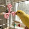 Budgie Toy with Rotating Windmill view 3
