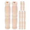 Yardenfun 10-Pack Wooden Handles, 1.8 x 8 cm view 1