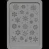 Snowflake Silicone Nail Art Molds, 2-Piece Set view 4