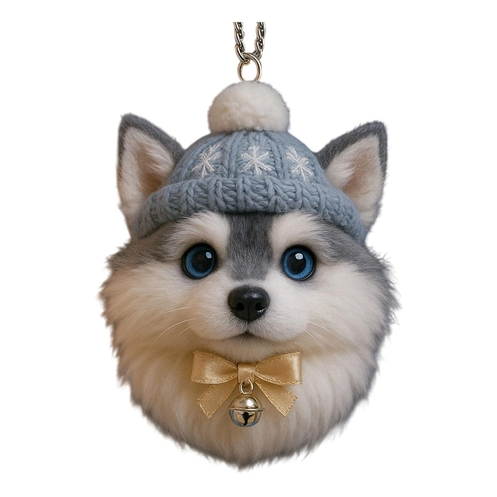 Handcrafted Plush Pet Pendant