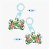 Dog Bone Ornament with Tropical Leaves, Acrylic Pet Ornament and Keychain, Gift Packaging for Animal Lovers view 3