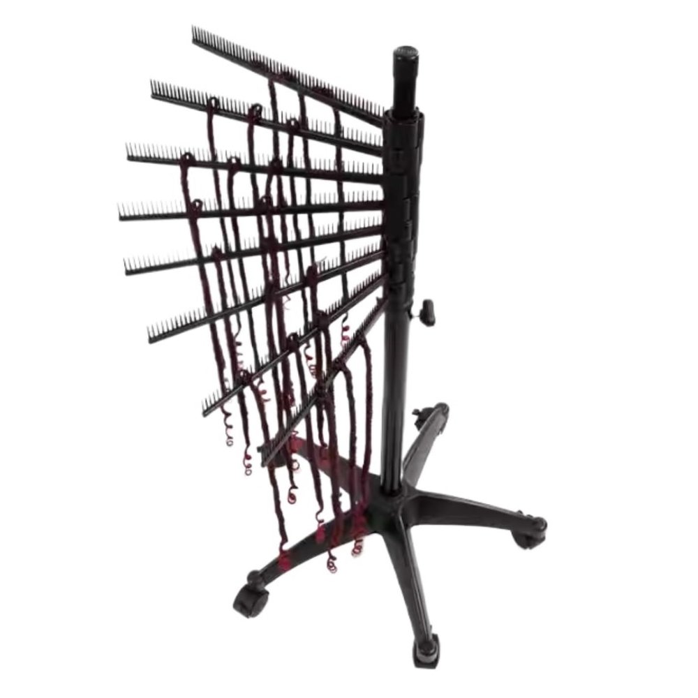 Hair Extension Styling Trolley with Wheels