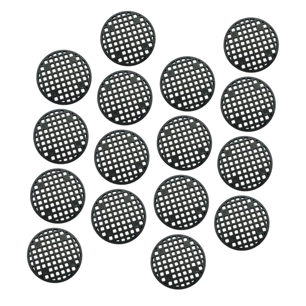 Homoyoyo 36-Piece Plastic Drainage Mesh Mats for Flower Pots and Bonsai Pots