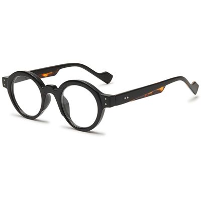 VEVESMUNDO Round Retro Blue Light Filter Glasses