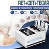GEHPYYDS Tecar Therapy Pain Relief and Body Contouring Device, 448 kHz RF, 8 Treatment Zones, 3 Handpieces, Black view 2