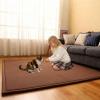 RZUMXOPY Baby Crawling Mat, Thick Foam Play Mat, Coffee, 130 x 200 cm view 2