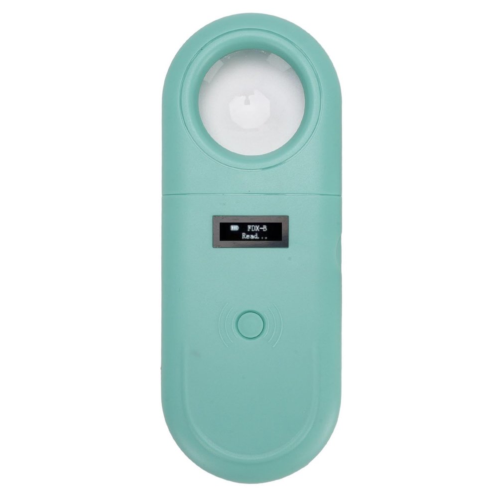 Odorkle Pet Microchip Scanner, 134.2 kHz Low-Frequency Reader, Green